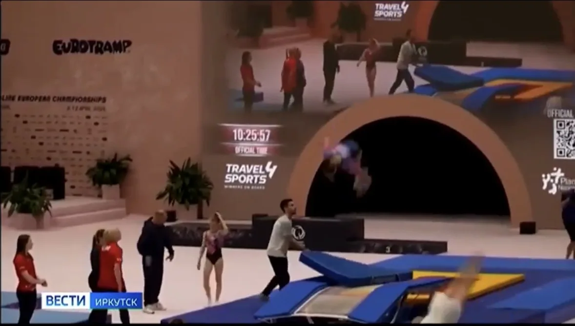 Дарья Хованская стала победителем и бронзовым призером первенства Европы по прыжкам на батуте