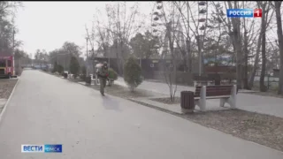 В Омске начали обрабатывать городские скверы и парки от клещей