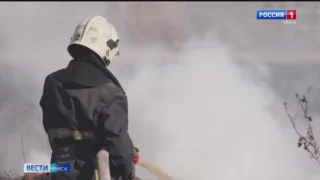 Омские спасатели напомнили омичам об опасности разведения костров в период пожароопасного сезона