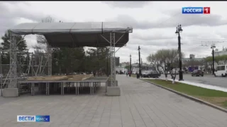 В Омске Любинский проспект вновь стал пешеходным