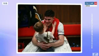 «Из 10 забил много», — сын Никиты Серебрякова рассказал, как играет с папой в хоккей