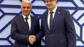 Губернатор Виталий Хоценко встретился с хокимом Бухарской области Ботиром Зариповым