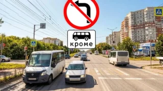 В Омске на перекрёстке Дианова – Дергачёва запретят левый поворот