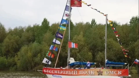 В Омске 9 мая пройдет водное шествие «Бессмертного полка»