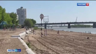 Четыре муниципальных пляжа подготовят к пляжному сезону в Омске