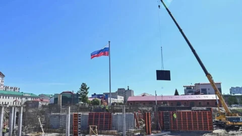 В Омске активно продвигается благоустройство набережной Иртыша