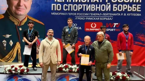 Алибек Амиров завоевал золото чемпионата России по греко-римской борьбе