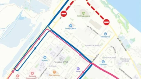 В Омске на Левобережье перекроют движение