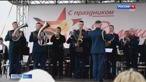 В Омске прошёл фестиваль «Служилые люди Омской крепости»