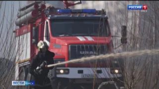 В Омске за прошедшие сутки было зафиксировано полтора десятка возгораний