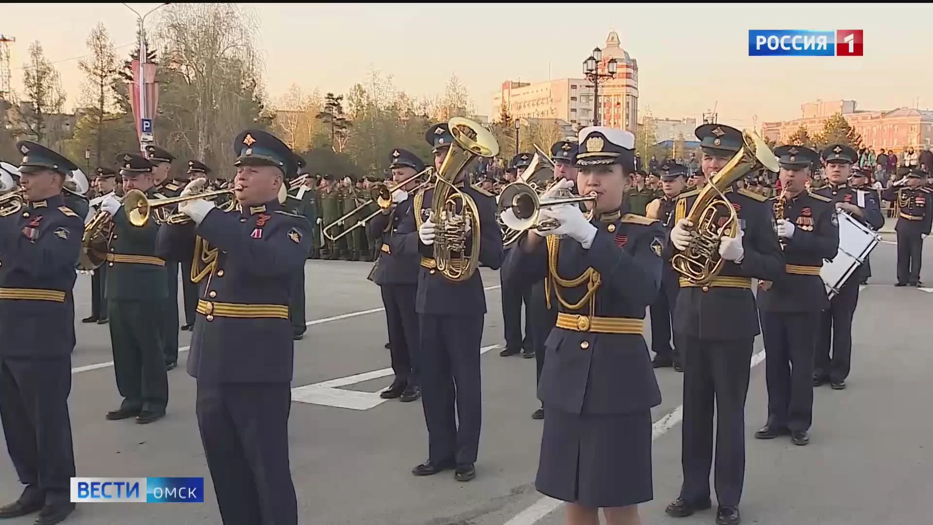 В Омске пройдёт репетиция парада Победы