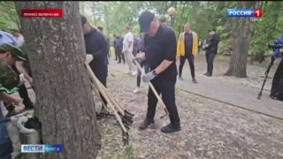 В Омске завершается месячник благоустройства
