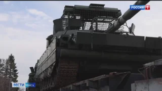Из Омской области в вооруженные силы отправили очередную партию боевых машин