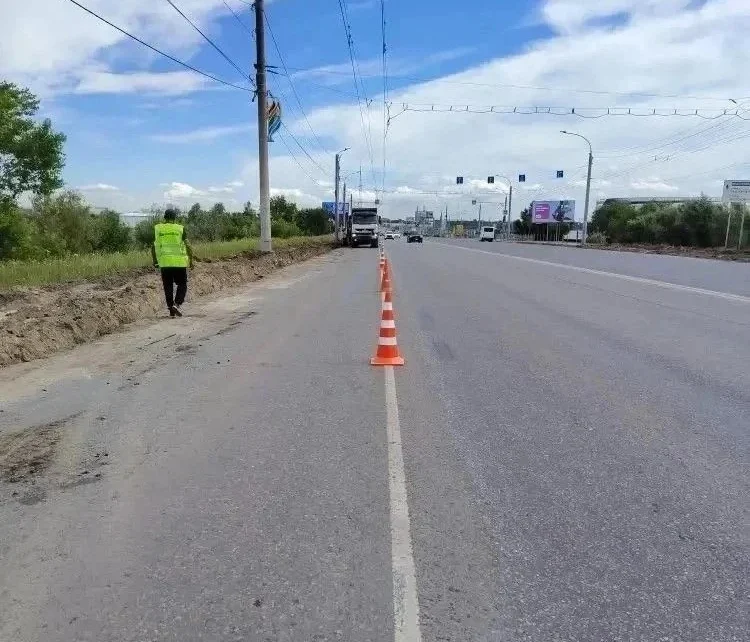 В Омске ремонтируют дорогу на улицы Лукашевича
