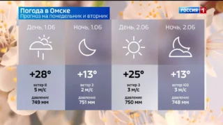Лето в Омске начнется с грозы и шквалистого ветра