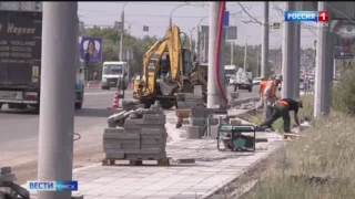 На улице Лукашевича завершился очередной этап ремонта