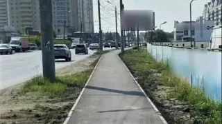 В Октябрьском округе Омска обустроили новые проезды и тротуары