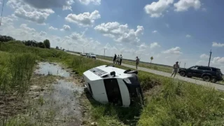 ️В Азовском районе в ДТП с автобусом пострадали четыре человека