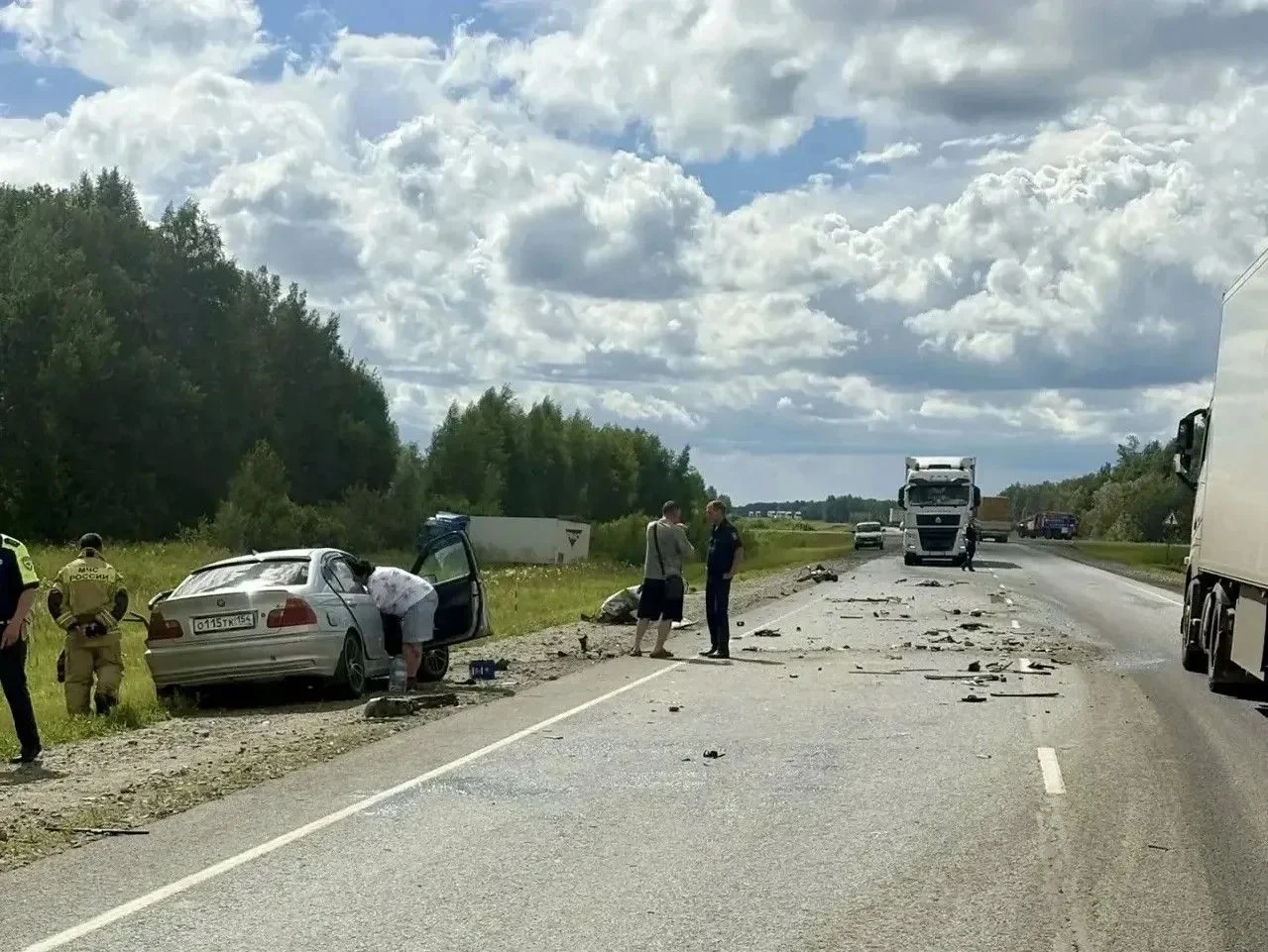 Смертельное ДТП с фурой произошло в Омской области