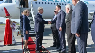 Президент Казахстана Касым-Жомарт Кемелевич Токаев прибыл в Омск