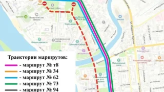 В Омске несколько автобусов временно изменят маршруты