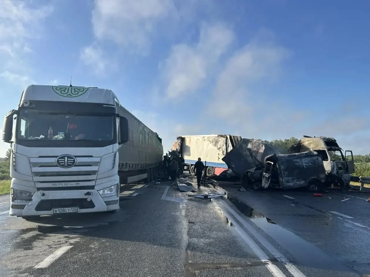 Девушки, пострадавшие в аварии на трассе Омск — Тюмень, находятся в тяжелом состоянии