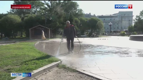 Жаркая погода в Омской области сохранится до середины следующей недели