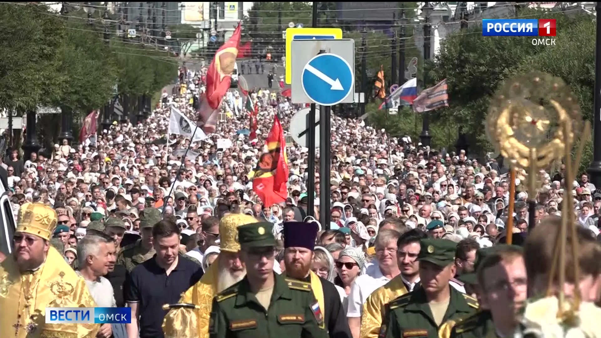 Омичи отмечают День Крещения Руси