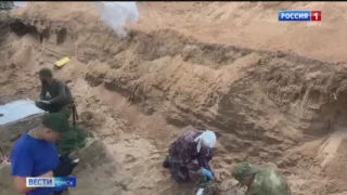 В Карелии с почестями перезахоронили останки 15 омских бойцов