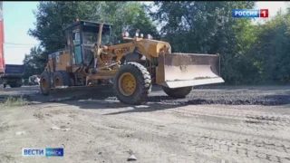В Омске приступили к ремонту проездов в частном секторе и зонах многоквартирной жилой застройки