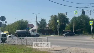В Омске в районе улиц 1-я Мартьяновская и Воровского не работают светофоры на крупном перекрестке