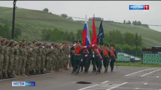 Омские школьники и студенты принимают участие в окружном этапе Всероссийской военно-патриотической игры «Зарница 2.0»