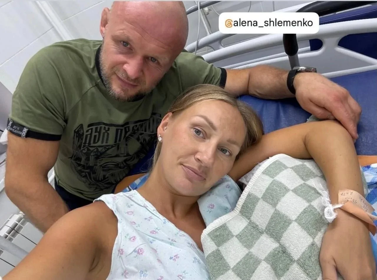 Омский боец ММА Александр Шлеменко стал папой в шестой раз