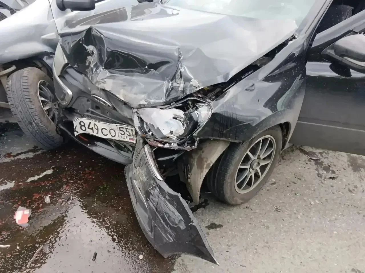 Два ребёнка и двое взрослых пострадали в ДТП в Омской области