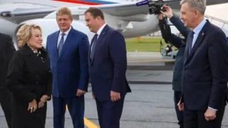 В Омск с рабочим визитом прибыла Председатель Совета Федерации Валентина Матвиенко