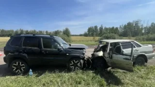 В Омской области произошла смертельная авария с лобовым столкновением