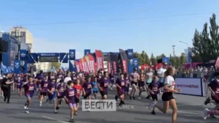 В Омске стартовал Сибирский международный марафон