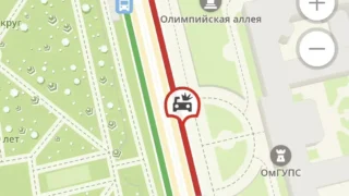 В Омске на Академии транспорта произошло ДТП