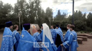 В Омск прибыла икона Иоанна Кронштадтского