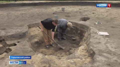 В Горьковском районе завершается археологическая экспедиция