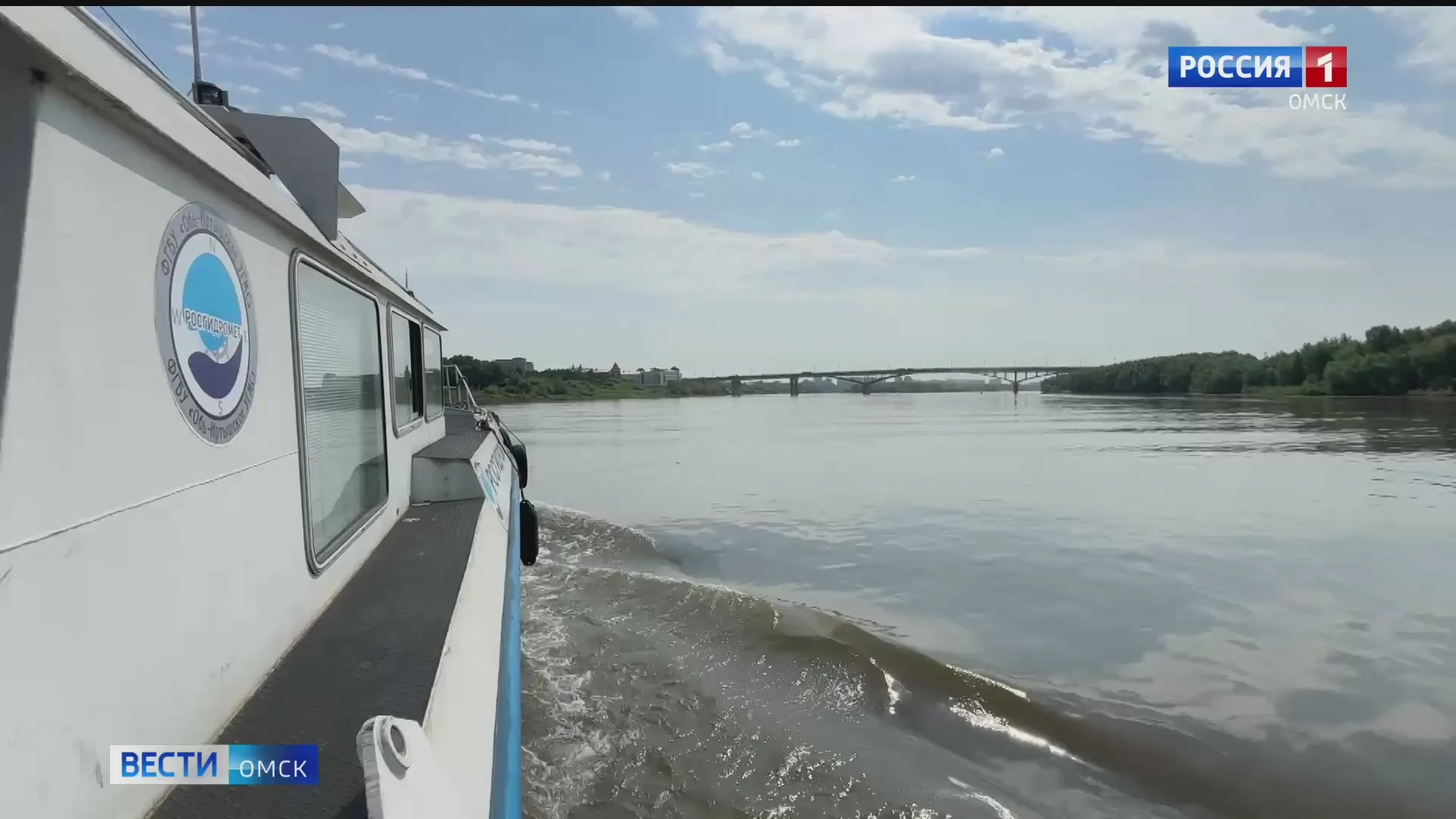 Дожди могут спровоцировать рост уровней воды на реках севера Омской области