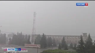 По северу Омской области прошел настоящий дождевой шторм