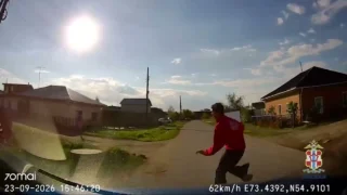В Омске юноша пострадал в ДТП, когда перебегал дорогу