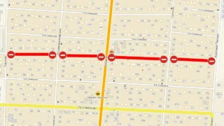 В Омске перекрыли движение на улице 9-я Северная