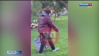Женщина, которая выкопала гортензию в сквере «Сердце Омска», пришла в полицию