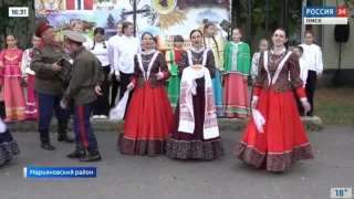 В Марьяновском районе избиратели пришли в национальных казачьих костюмах
