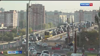 В Омске озвучили новые сроки запуска движения на мосту у Телецентра