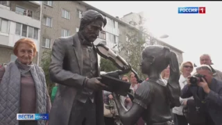 В Омске торжественно открыли скульптурную композицию «Музыка»