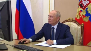 Владимир Путин принял участие в онлайн-голосовании на выборах