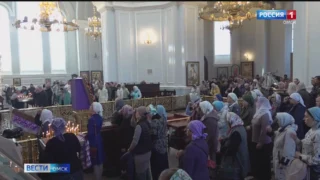 В Успенском кафедральном соборе состоялась панихида по погибшим волонтерам из Тарского района